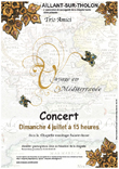 Concert du groupe trio AMICI - Aillant-sur-Tholon